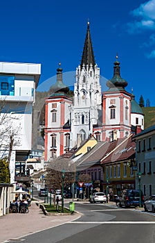 Pilgrimage Site Basilica Of Mariazell In Austria