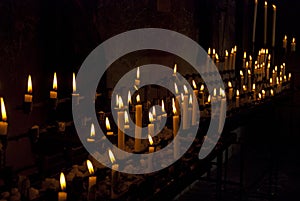 Pilgrims candles