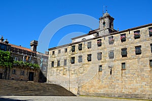 The square Obradoiro, Santiago de Compostela photo