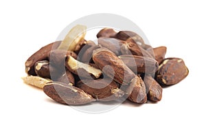 Pili Nuts from the Philippines Isolated on White Background