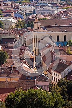 Pilies street in Vilnius old-town