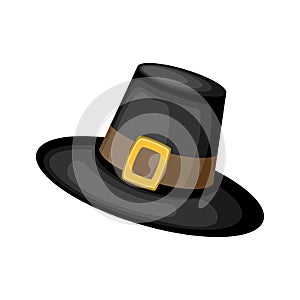 Piligrim hat icon vector illustration icon