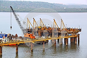 Piling work for Bridge