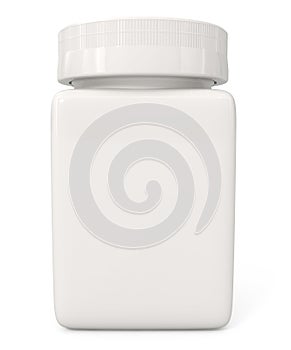 Pill Bottle isolated on white