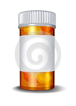 Pill bottle prescription drugs