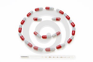 The pill constitute a smile face