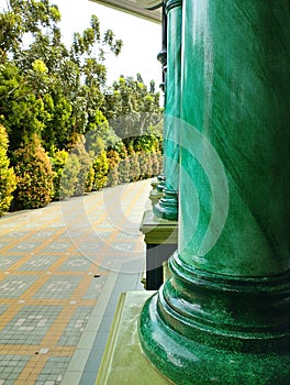 pillar of Al Musannif mosque