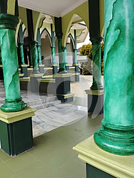 pillar of Al Musannif mosque