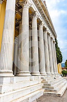 Pillar detail in Neoclassical building
