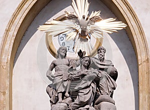 Pillar of Holy Trinity in Ljubljana