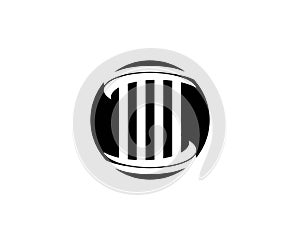 Pillar logo template,column vestor design