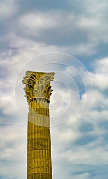 Pillar from Temple of Zeus, Athens, Greece