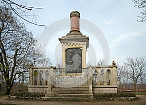 Pillar to the Fallen, Rudelsburg, Germany