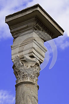 Pillar Top Over The Sky