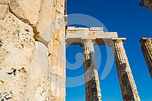 Pillars of ancient Zeus temple