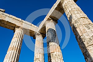 Pillars of ancient Zeus temple