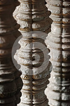 Pillars in Angkor Wat, Cambodia