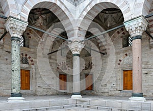 Pillars at Beyazit Mosque