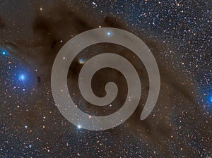 The Pillars of Darkness Nebula