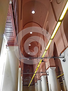 Pillars of Interior Masjid Dzul Hulaifa Masjid Meeqat, Madinah, Saudi Arabia photo