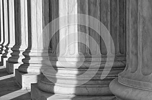 Pillars of the Supreme Court of the United States photo