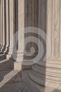 Pillars of the Supreme Court of the United States