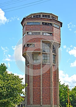 Pillau Water Tower 1927. Baltiysk, Kaliningrad region