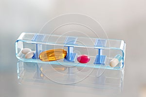 Pillbox Daily Prescriptions for patient