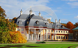 Pillnitz Castle in Dresden, Germany