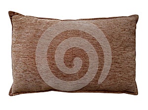 Pillow isolated - brown