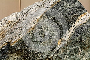 Pillow-lava rock background and texture