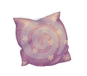 Pillow with star