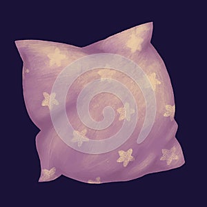 Pillow with star