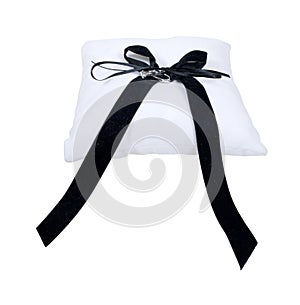 Pillow and Wedding Rings