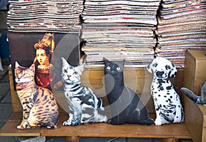 Pillows in the shape and image of Istanbul cats