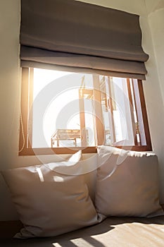 Pillows At The Window