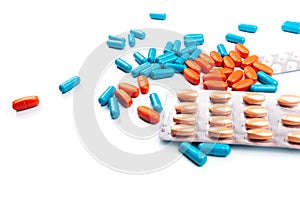 Pills background