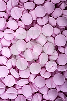 Pills background. Drugs, painkillers, colds and other medicines.