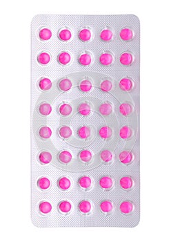 Pills in a blister pack