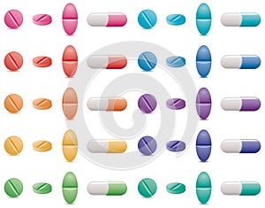 Pills and capsules