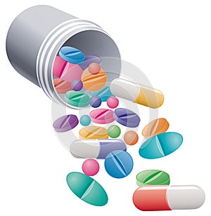Pills and capsules photo