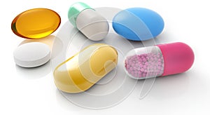 Pills and capsules