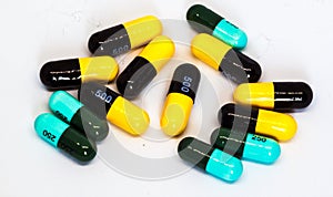 Pills and capsules drug