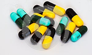 Pills and capsules drug