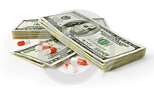 Pills dollars