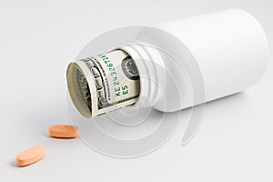 Pills and dollars