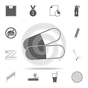 pills icon. Sport icons universal set for web and mobile