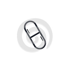 Pills icon vector. pills vector illustration