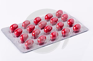 Pills of medicament photo