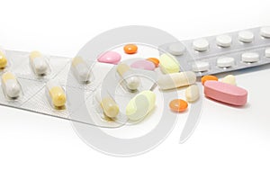 Pills medicine ISOLATED